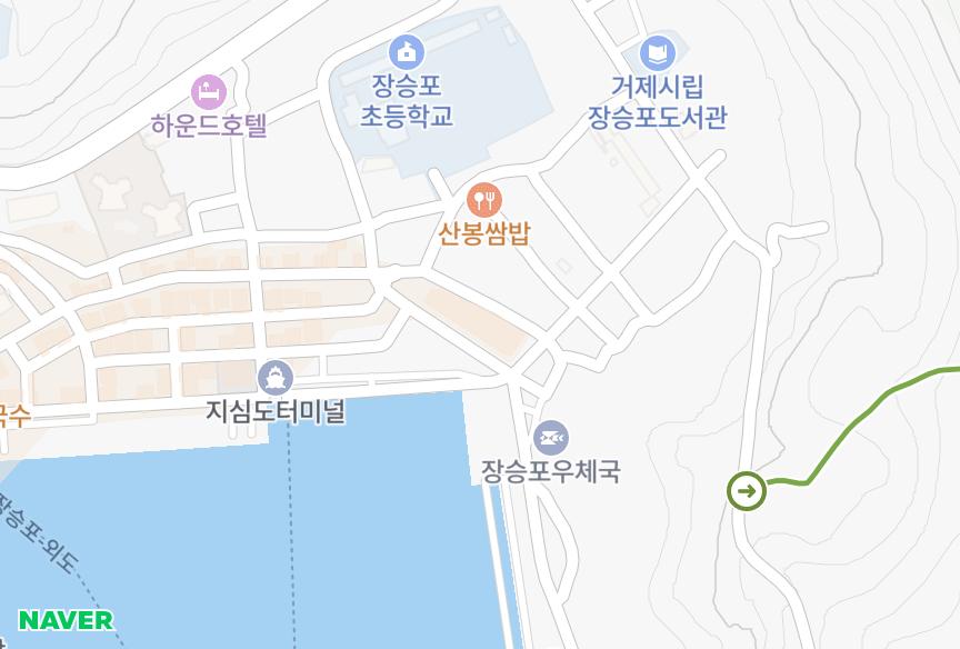 경상남도 거제시 장승포동 신부월드 위치·실거래 시세 지도