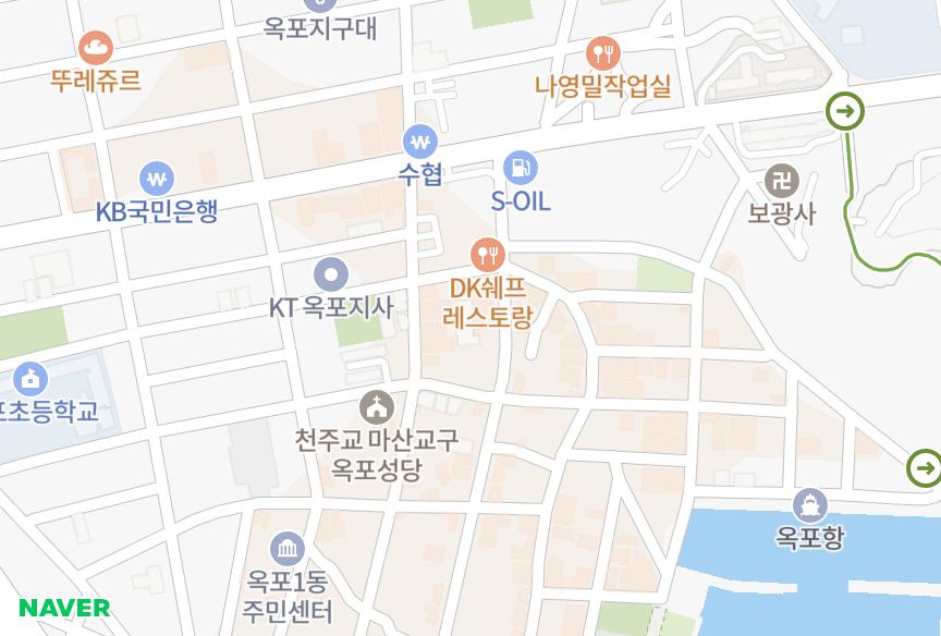 경상남도 거제시 옥포동 이던플레이스 위치·실거래 시세 지도