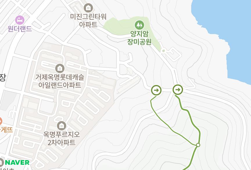 경상남도 거제시 능포동 대성 위치·실거래 시세 지도
