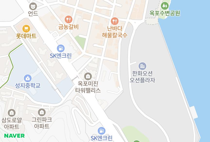 경상남도 거제시 옥포동 진흥 위치·실거래 시세 지도