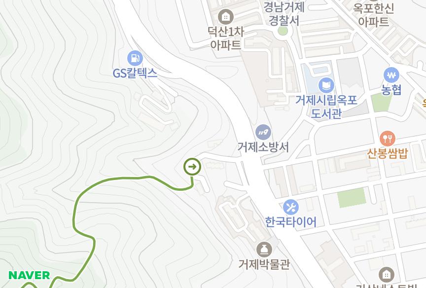 경상남도 거제시 옥포동 기산힐스빌 위치·실거래 시세 지도