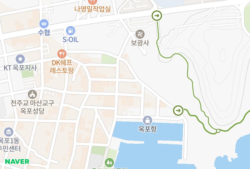 경상남도 거제시 옥포동 청송빌라 위치·실거래 시세 지도