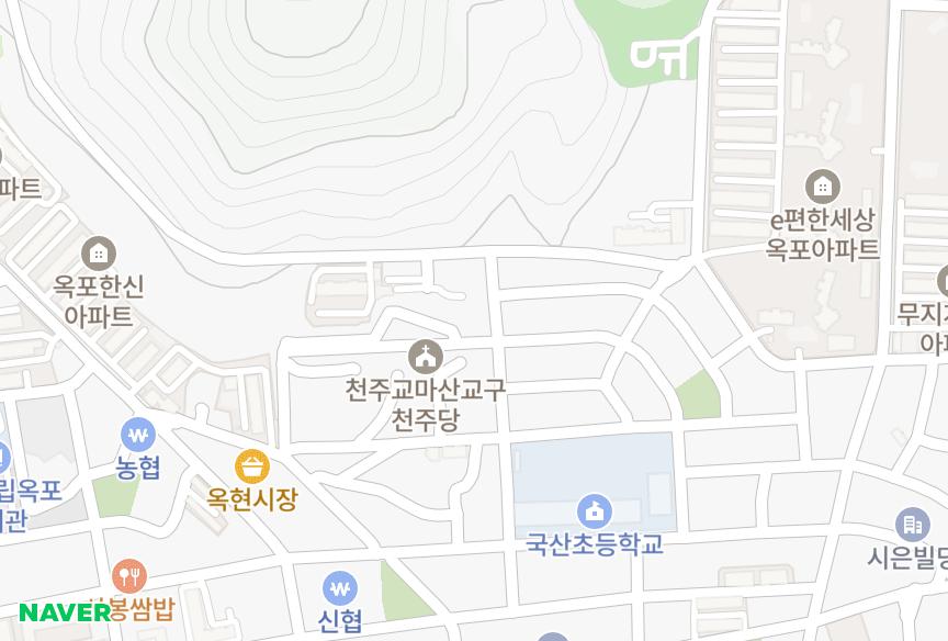 경상남도 거제시 옥포동 신원테라스빌 위치·실거래 시세 지도