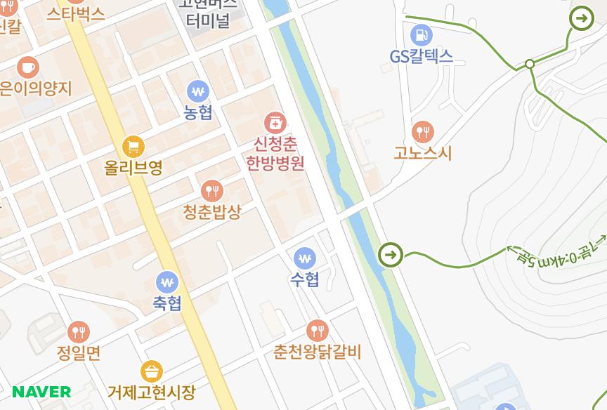 경상남도 거제시 고현동 한양훼미리 위치·실거래 시세 지도