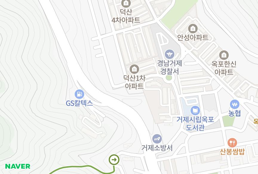 경상남도 거제시 옥포동 주은아트빌라 위치·실거래 시세 지도