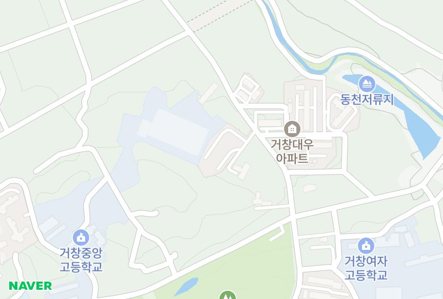 경상남도 거창군 거창읍 가지리 휴앤인더라움 위치·실거래 시세 지도