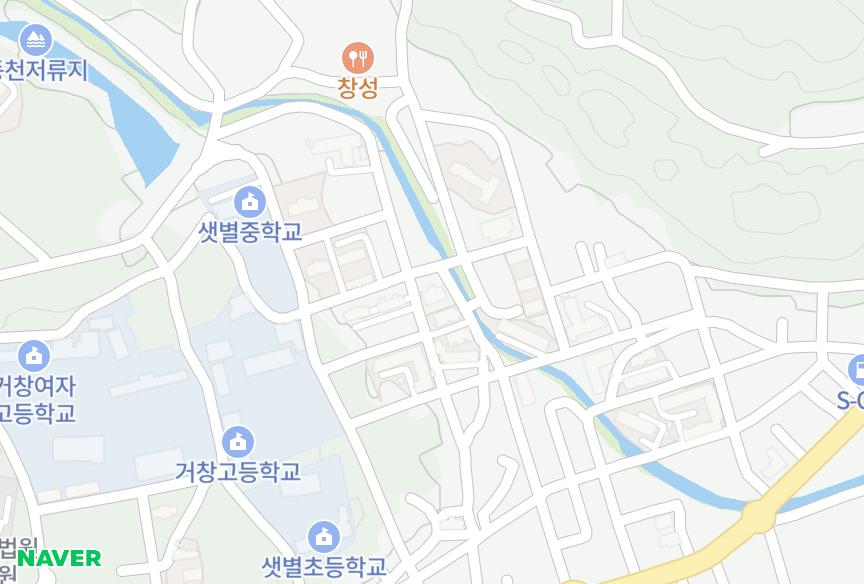 경상남도 거창군 거창읍 중앙리 나라안길 위치·실거래 시세 지도