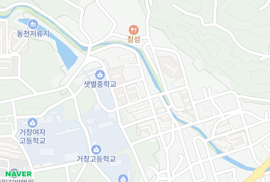 경상남도 거창군 거창읍 중앙리 나라안길 위치·실거래 시세 지도