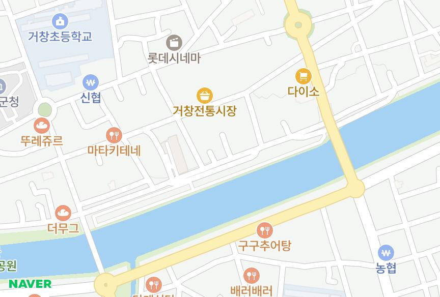 경상남도 거창군 거창읍 중앙리 아림월드 위치·실거래 시세 지도