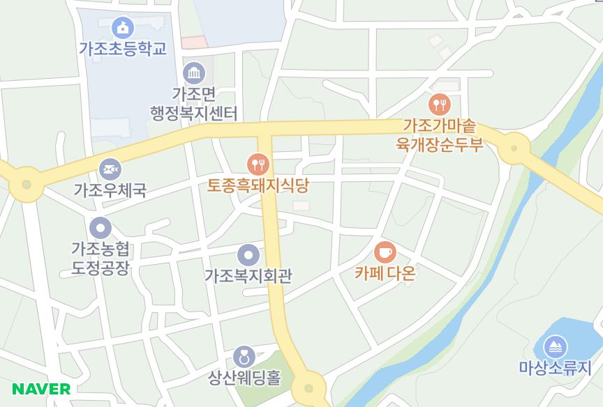 경상남도 거창군 가조면 마상리 가조에제르 위치·실거래 시세 지도