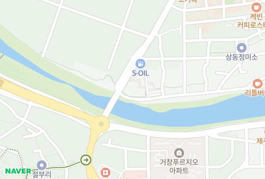 경상남도 거창군 거창읍 상림리 대진맨션 위치·실거래 시세 지도