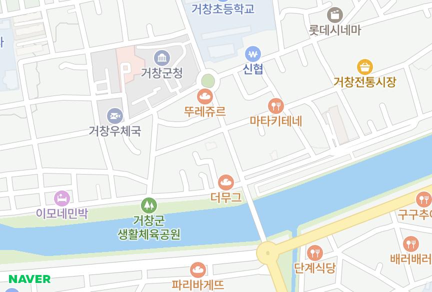 경상남도 거창군 거창읍 상림리 아진캐슬 위치·실거래 시세 지도