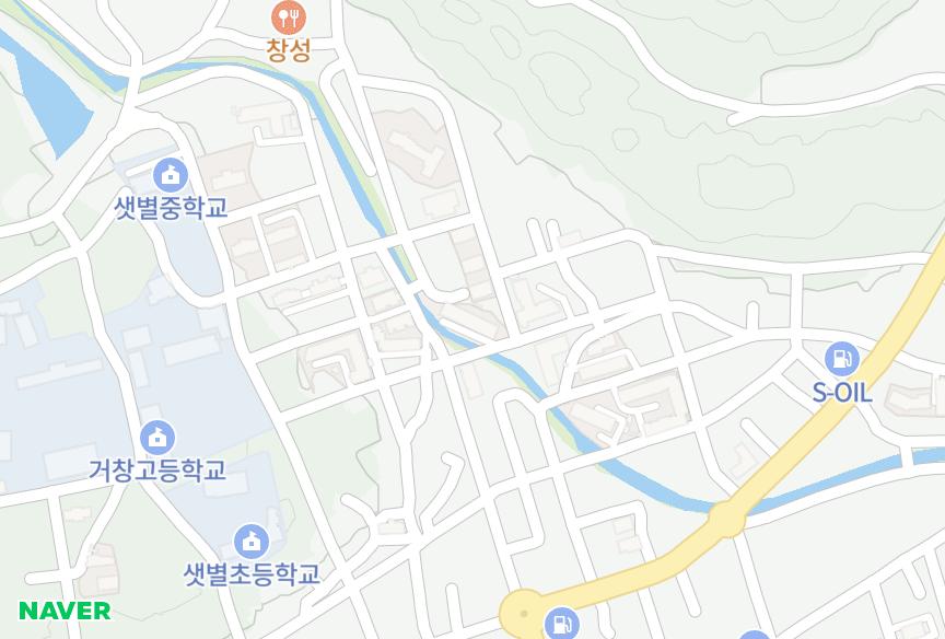 경상남도 거창군 거창읍 대동리 무지개맨션 위치·실거래 시세 지도