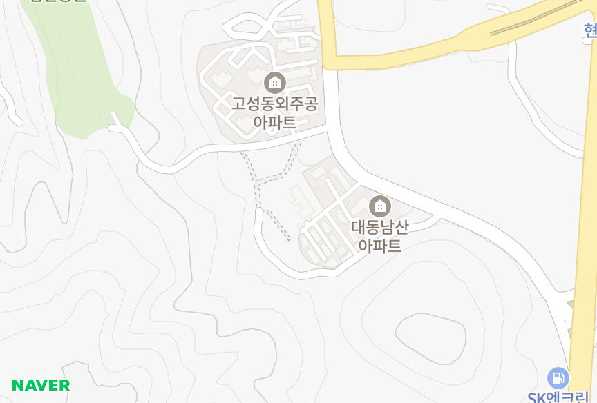 경상남도 고성군 고성읍 동외리 대동양지 위치·실거래 시세 지도