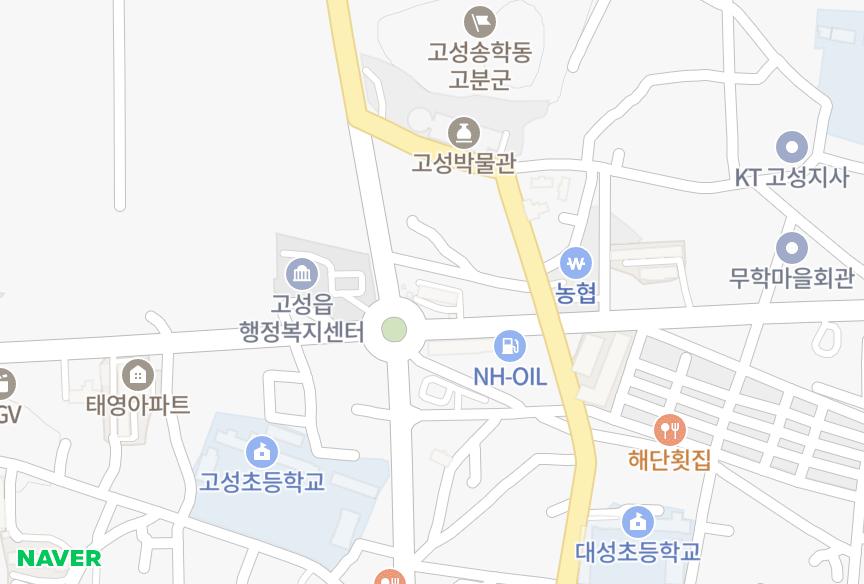 경상남도 고성군 고성읍 서외리 영생타워 위치·실거래 시세 지도
