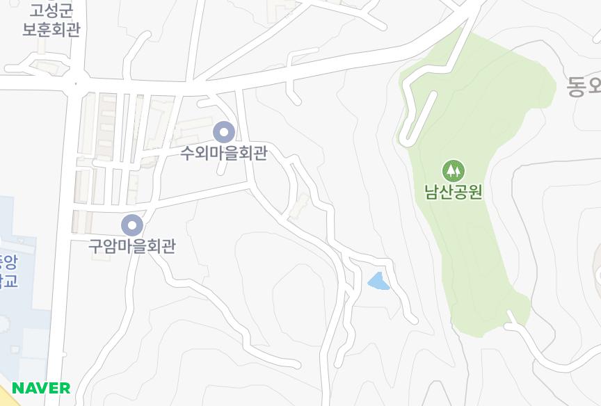 경상남도 고성군 고성읍 수남리 광창비취맨션 위치·실거래 시세 지도