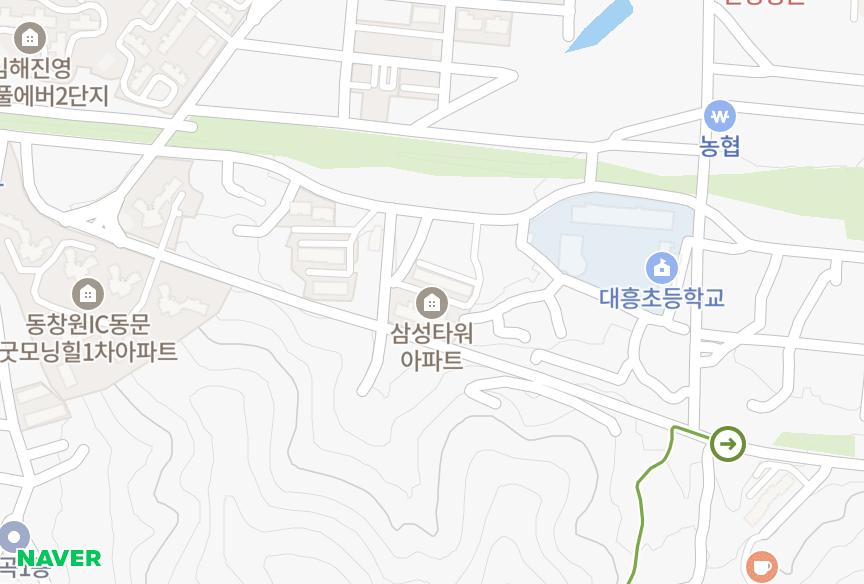 경상남도 김해시 진영읍 진영리 삼성타워 위치·실거래 시세 지도