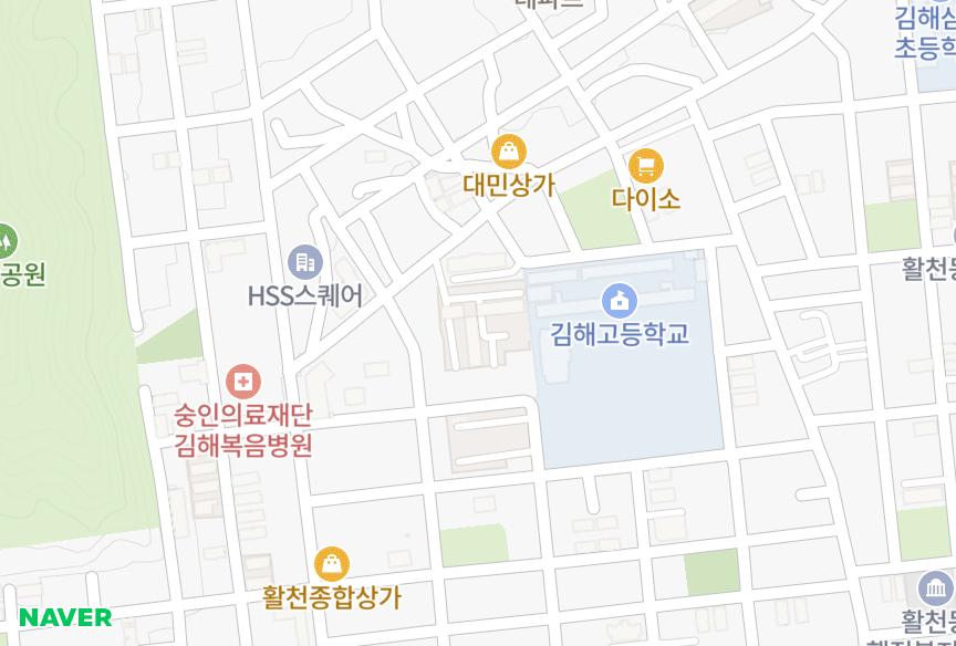 경상남도 김해시 삼정동 유한미소안 위치·실거래 시세 지도