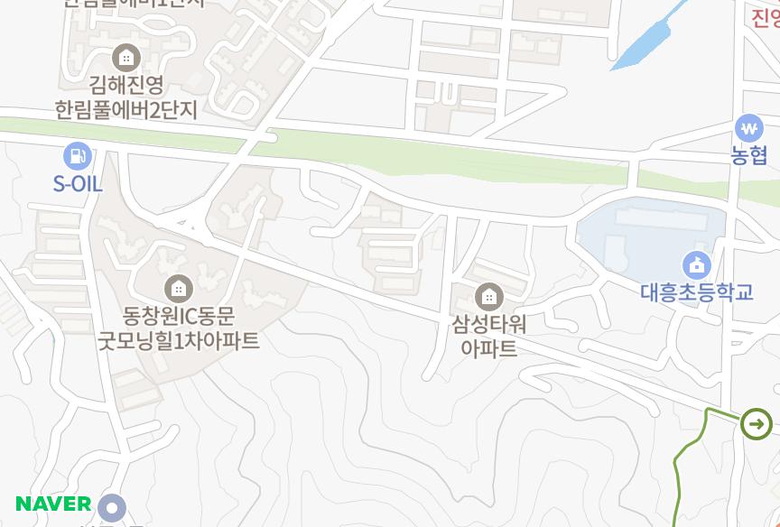 경상남도 김해시 진영읍 진영리 갑목빙그레 위치·실거래 시세 지도