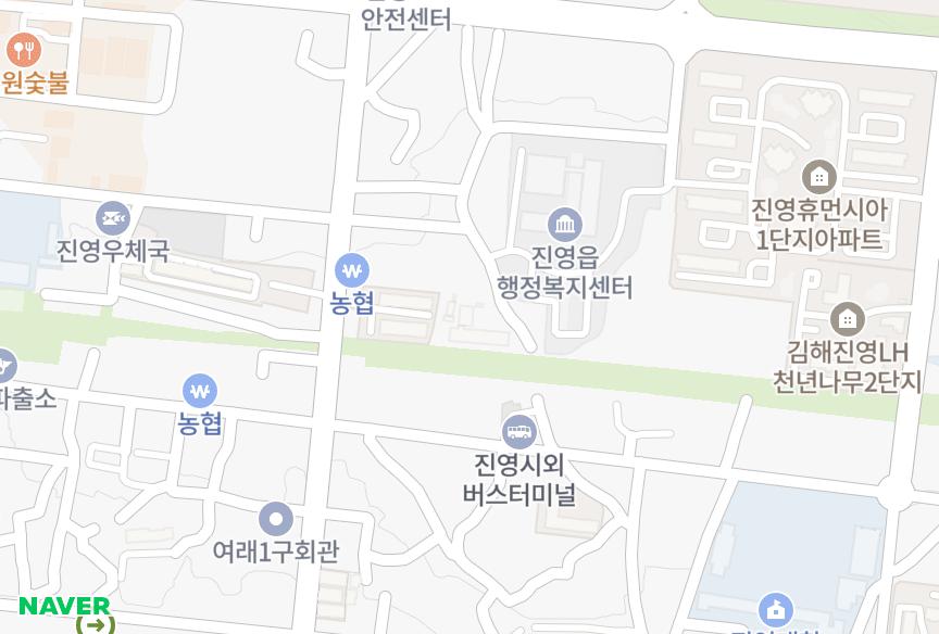 경상남도 김해시 진영읍 여래리 온누리 위치·실거래 시세 지도