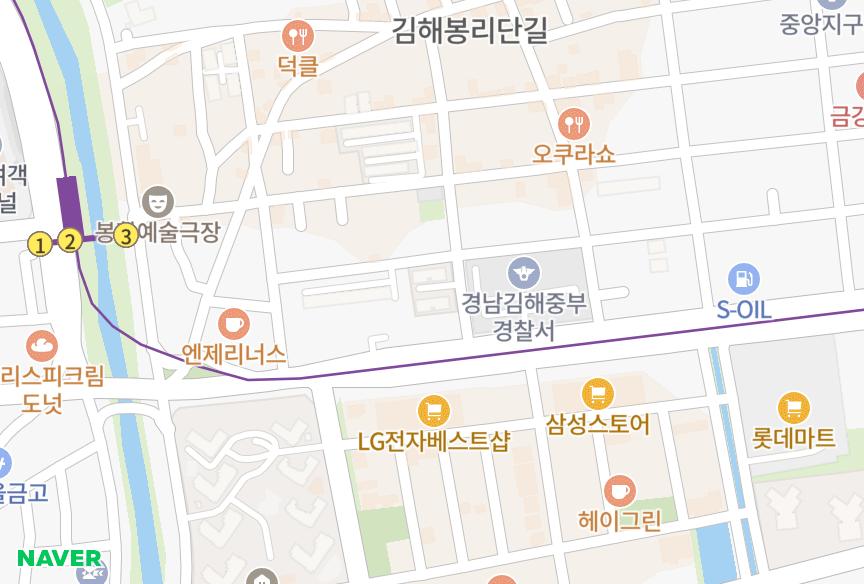 경상남도 김해시 봉황동 새회현 위치·실거래 시세 지도