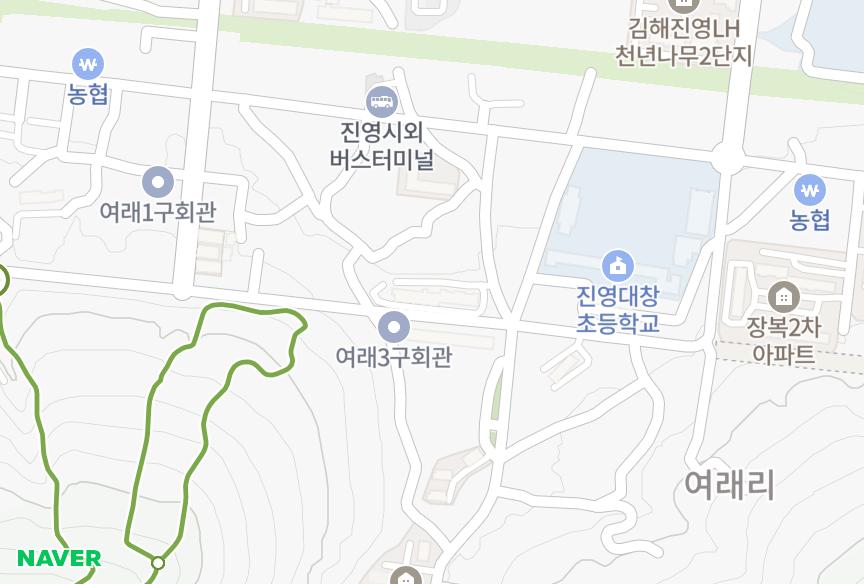 경상남도 김해시 진영읍 여래리 대영 위치·실거래 시세 지도