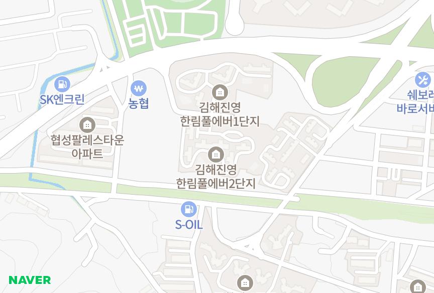 경상남도 김해시 진영읍 진영리 김해진영한림풀에버2단지 위치·실거래 시세 지도