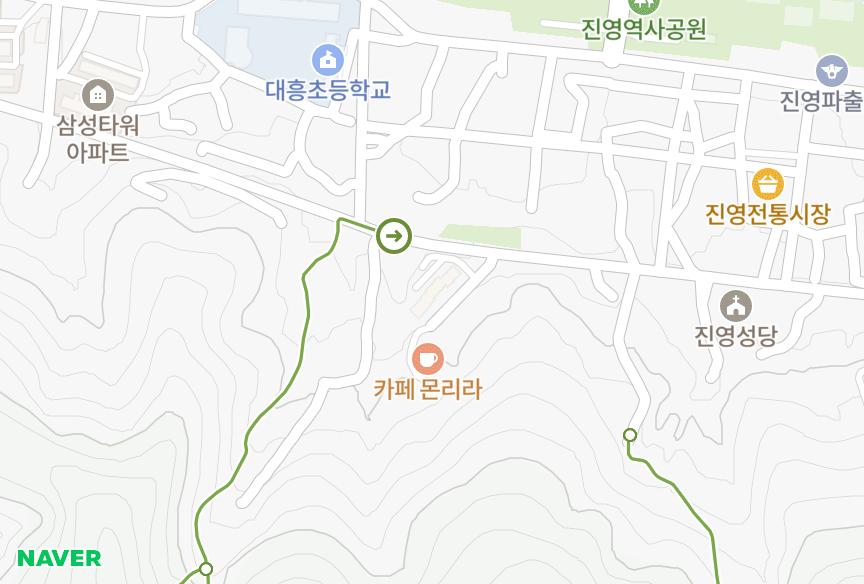 경상남도 김해시 진영읍 진영리 중앙파크빌 위치·실거래 시세 지도