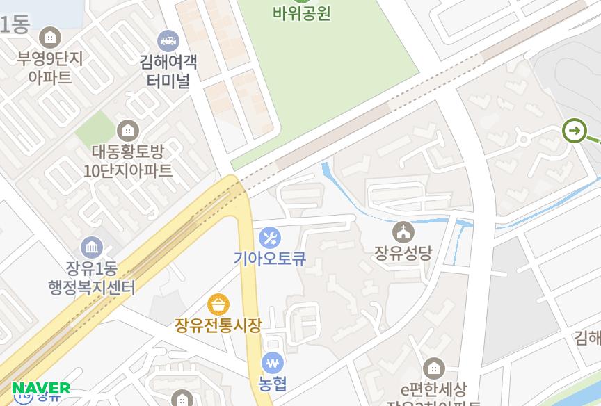 경상남도 김해시 무계동 삼진민정 위치·실거래 시세 지도