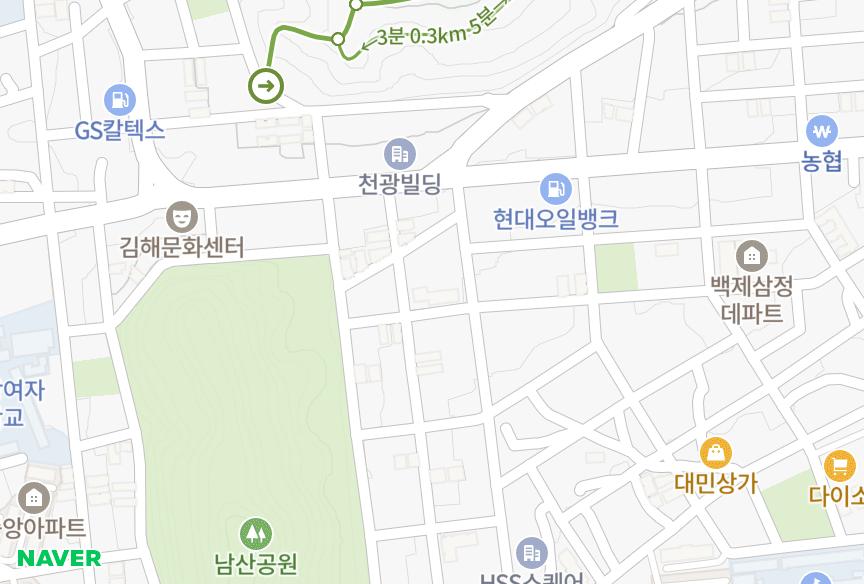 경상남도 김해시 삼정동 청해 위치·실거래 시세 지도