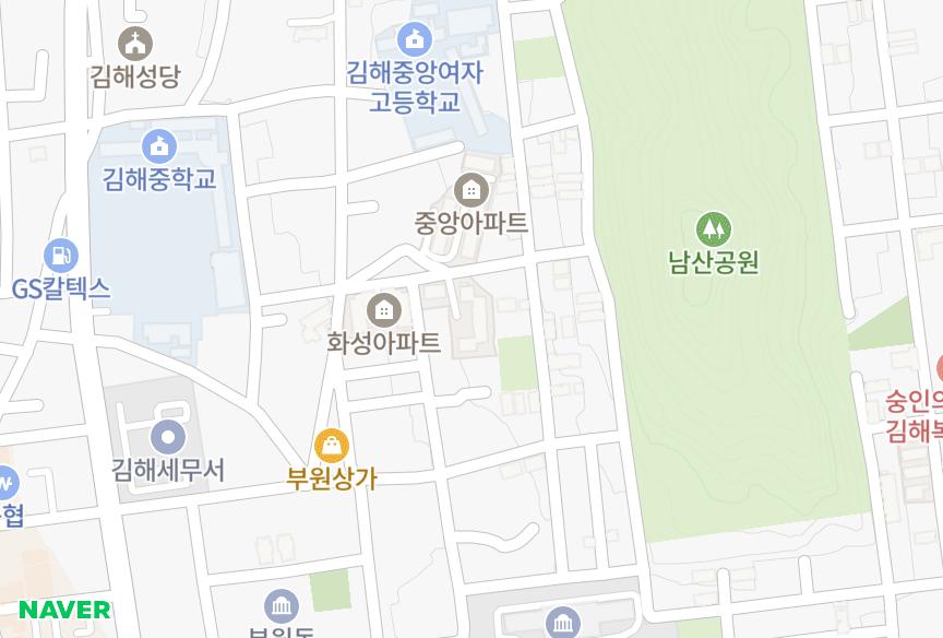경상남도 김해시 부원동 태경 위치·실거래 시세 지도