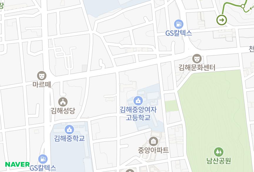경상남도 김해시 동상동 동광 위치·실거래 시세 지도