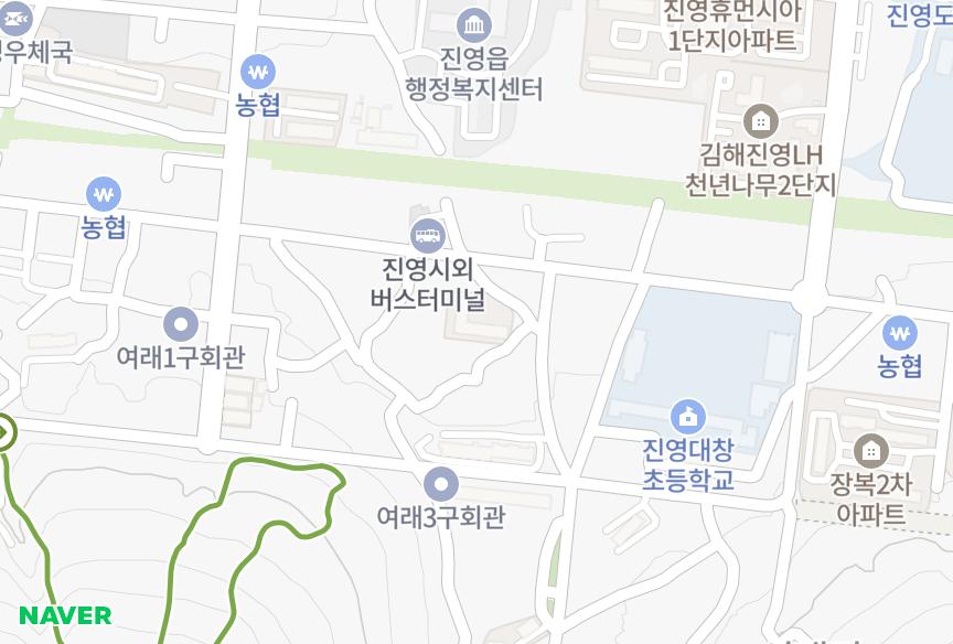 경상남도 김해시 진영읍 여래리 금오 위치·실거래 시세 지도