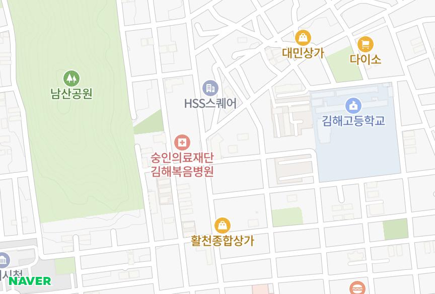 경상남도 김해시 삼정동 호성 위치·실거래 시세 지도