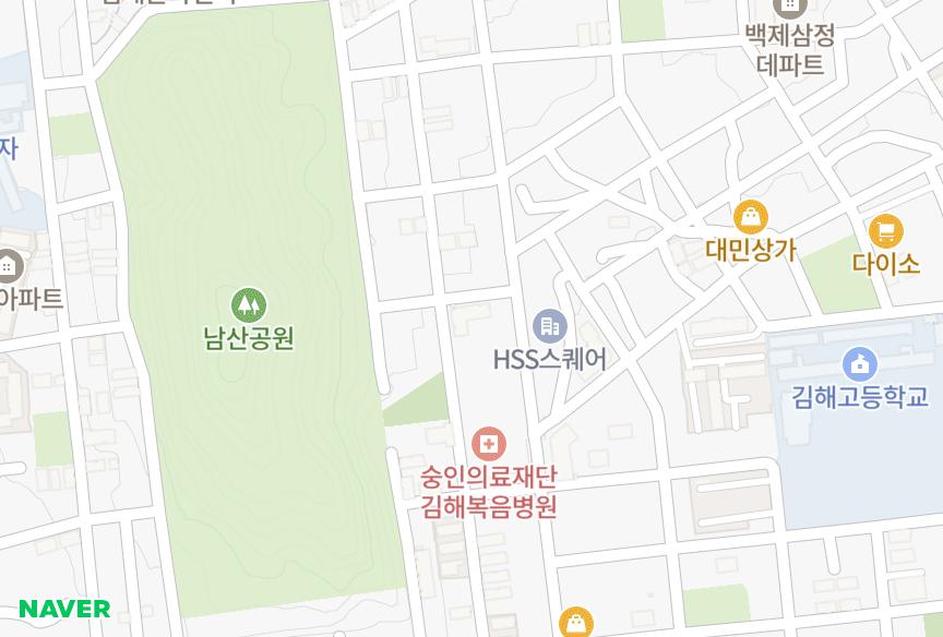 경상남도 김해시 삼정동 광명타운 위치·실거래 시세 지도