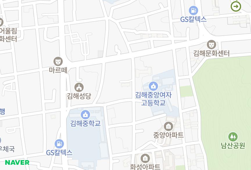 경상남도 김해시 동상동 해오름 위치·실거래 시세 지도