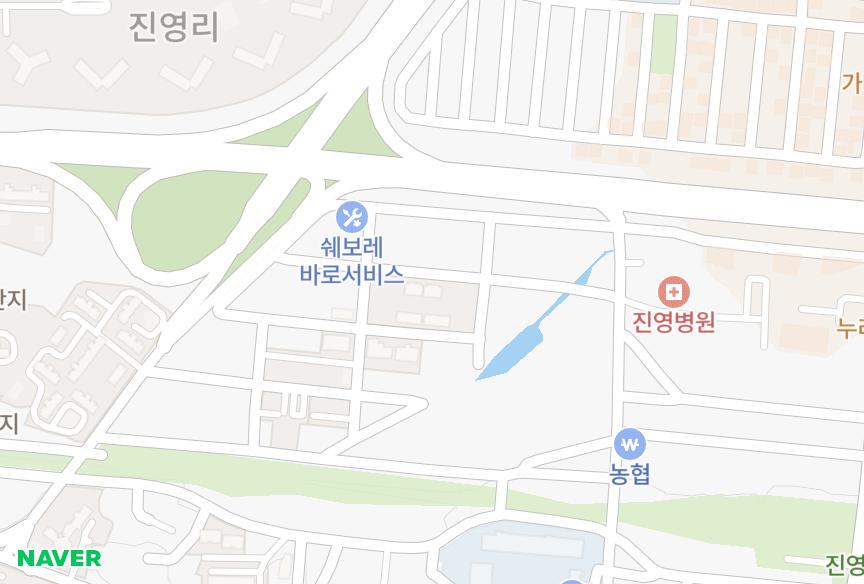 경상남도 김해시 진영읍 진영리 수홍하이랜드6차 위치·실거래 시세 지도