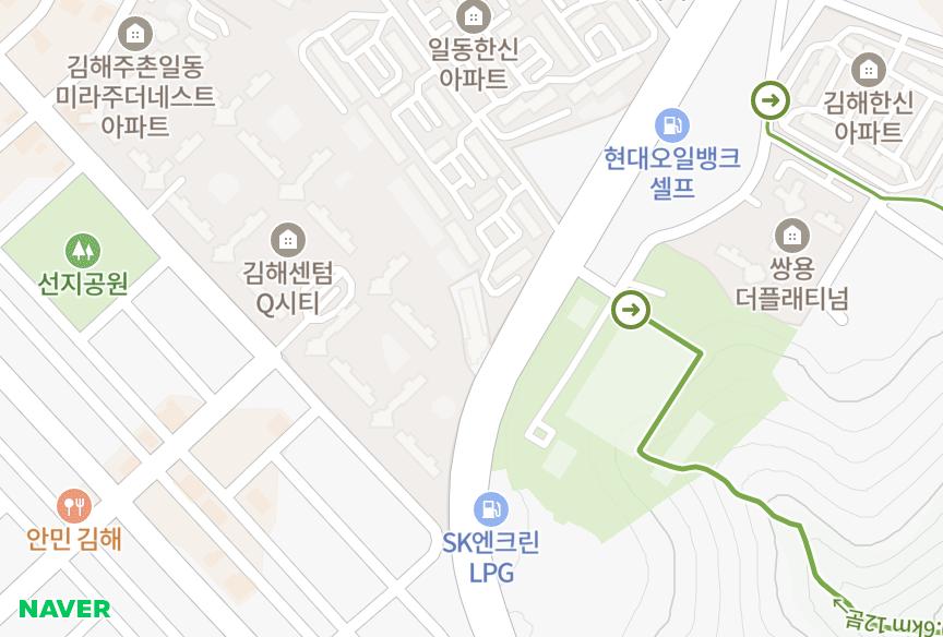 경상남도 김해시 외동 성평그린빌 위치·실거래 시세 지도