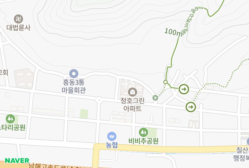경상남도 김해시 흥동 청호그린 위치·실거래 시세 지도