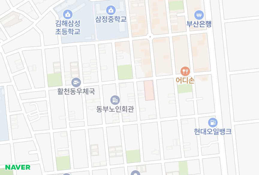 경상남도 김해시 삼정동 청구하트 위치·실거래 시세 지도