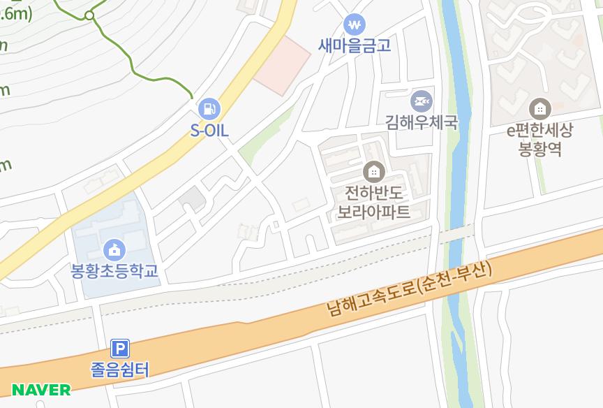 경상남도 김해시 전하동 플러스 위치·실거래 시세 지도