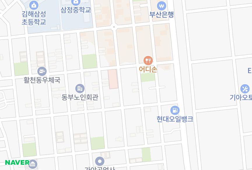 경상남도 김해시 어방동 우림아트빌 위치·실거래 시세 지도