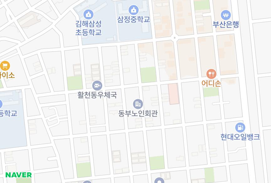경상남도 김해시 삼정동 샛별빌라트 위치·실거래 시세 지도