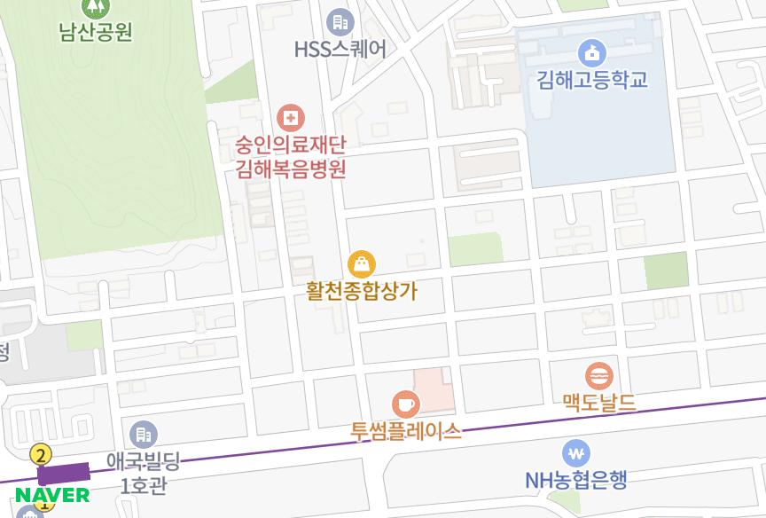 경상남도 김해시 삼정동 에스투빌라 위치·실거래 시세 지도