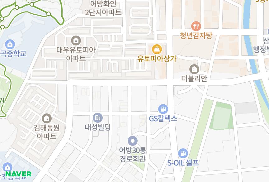 경상남도 김해시 어방동 극동빌라 위치·실거래 시세 지도