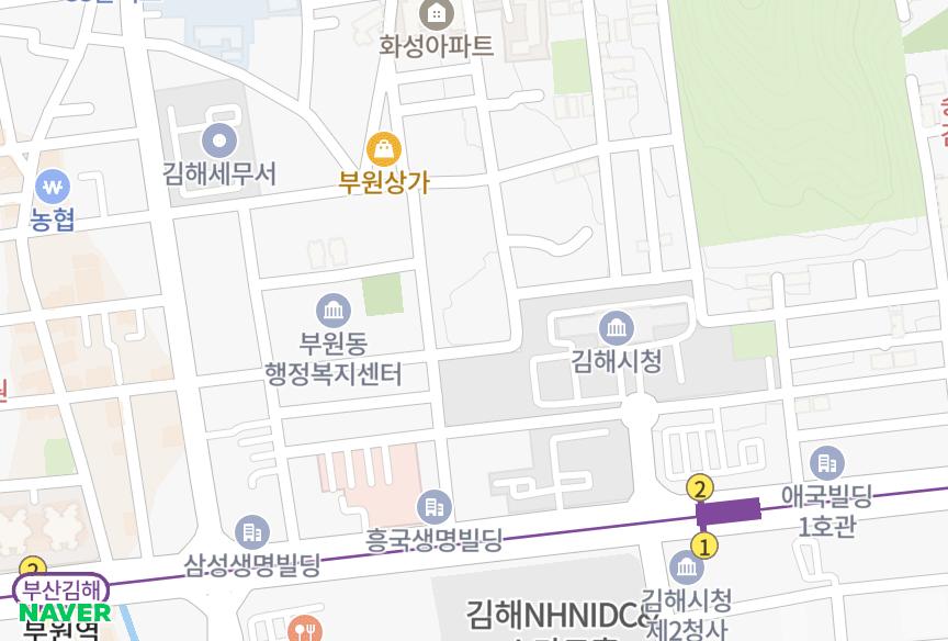 경상남도 김해시 부원동 제일맨션 위치·실거래 시세 지도