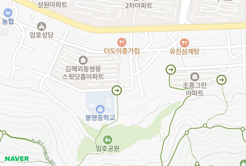 경상남도 김해시 외동 금화 위치·실거래 시세 지도