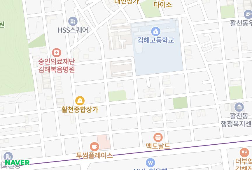 경상남도 김해시 삼정동 삼정삼성맥스빌3차 위치·실거래 시세 지도