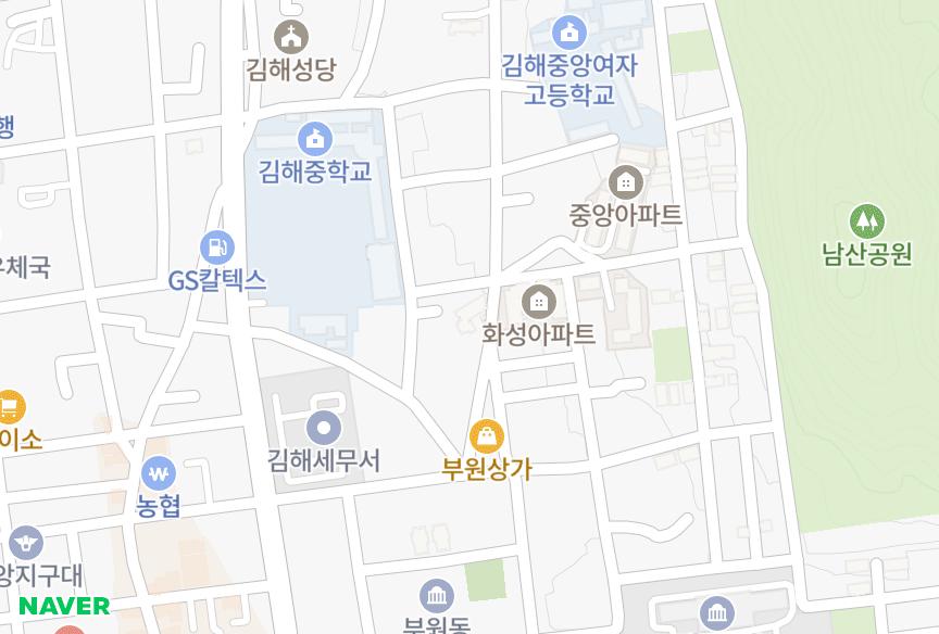 경상남도 김해시 부원동 경동 위치·실거래 시세 지도