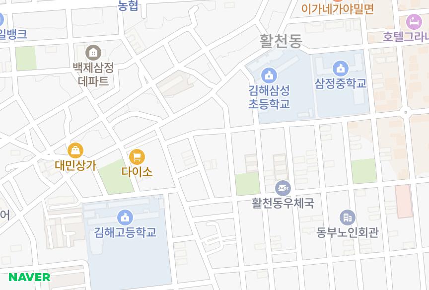 경상남도 김해시 삼정동 샛별메르디앙 위치·실거래 시세 지도